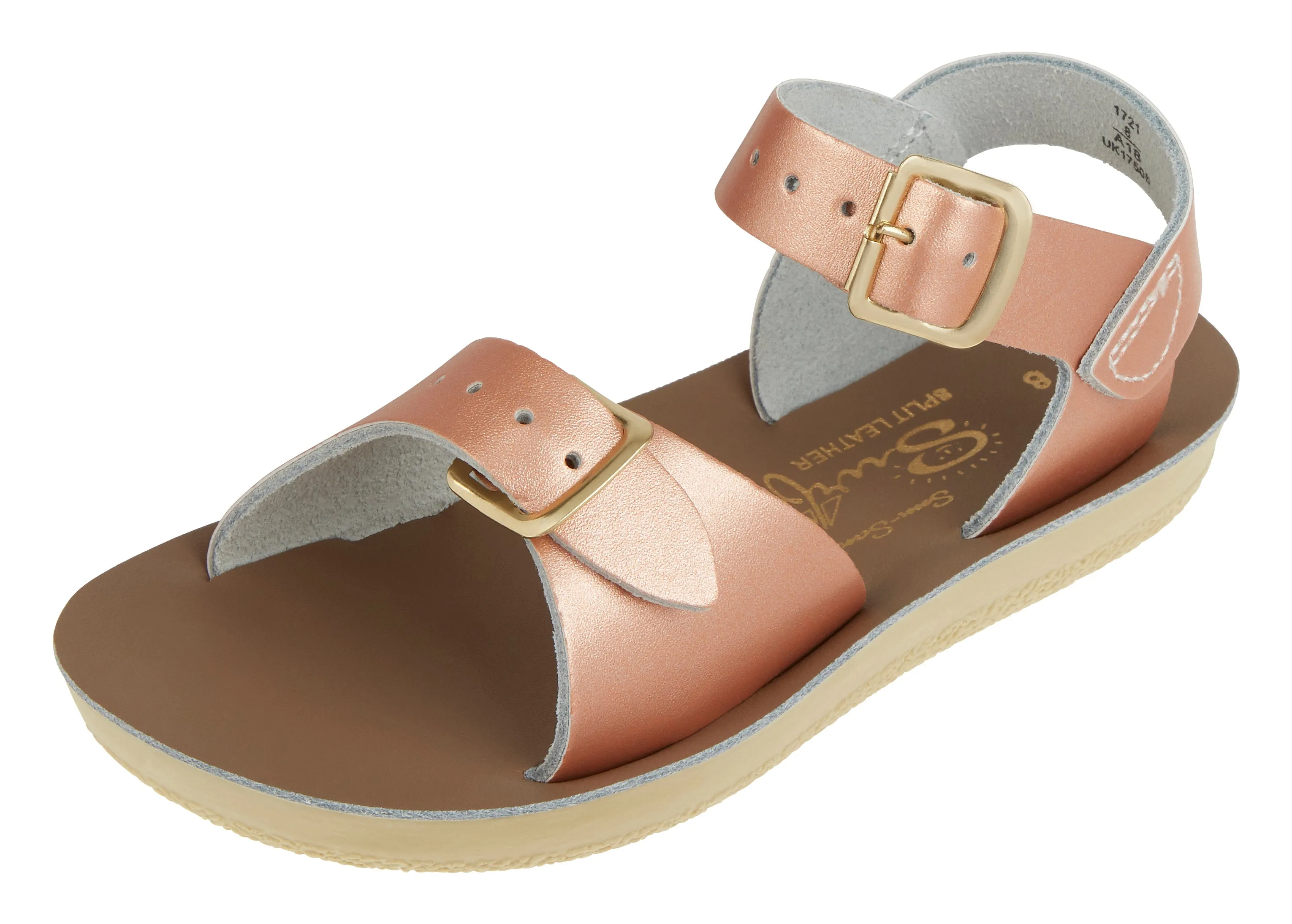 (1721) Salt-Water Sandal Surfer - ROSE GOLD