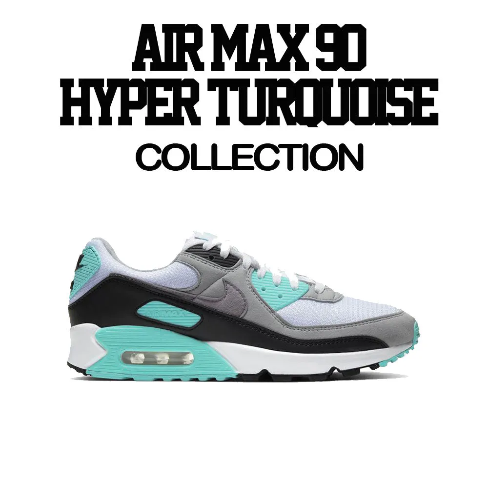 Air Max 90 Turquoise Shirt - ST Palms - Black