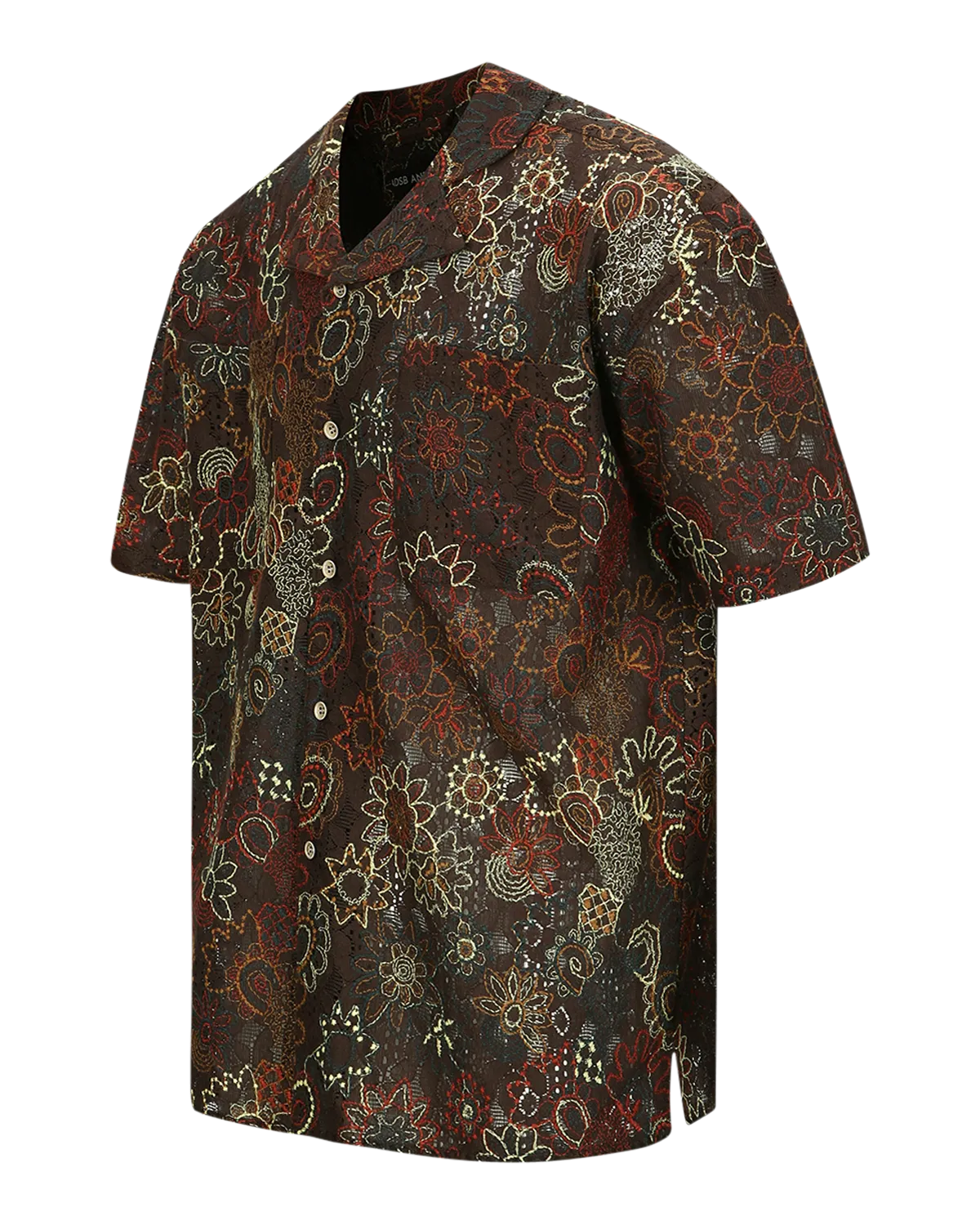 ANDERSSON BELL - Linus Jacquard Shirts - BROWN