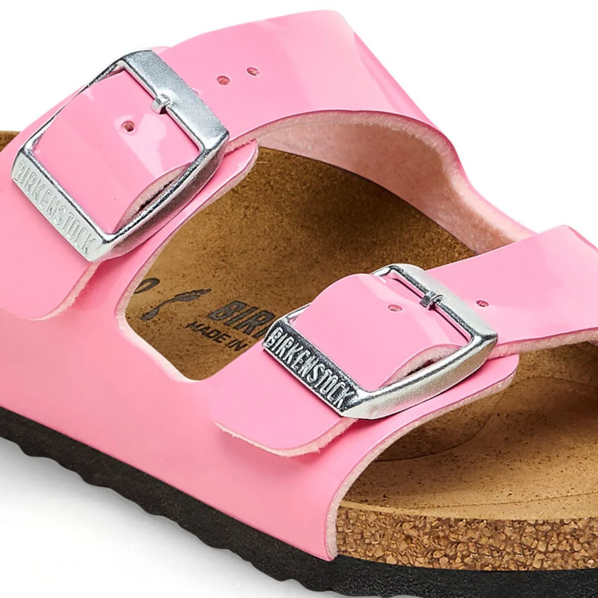 Birkenstock Girl's Arizona Patent Candy Pink