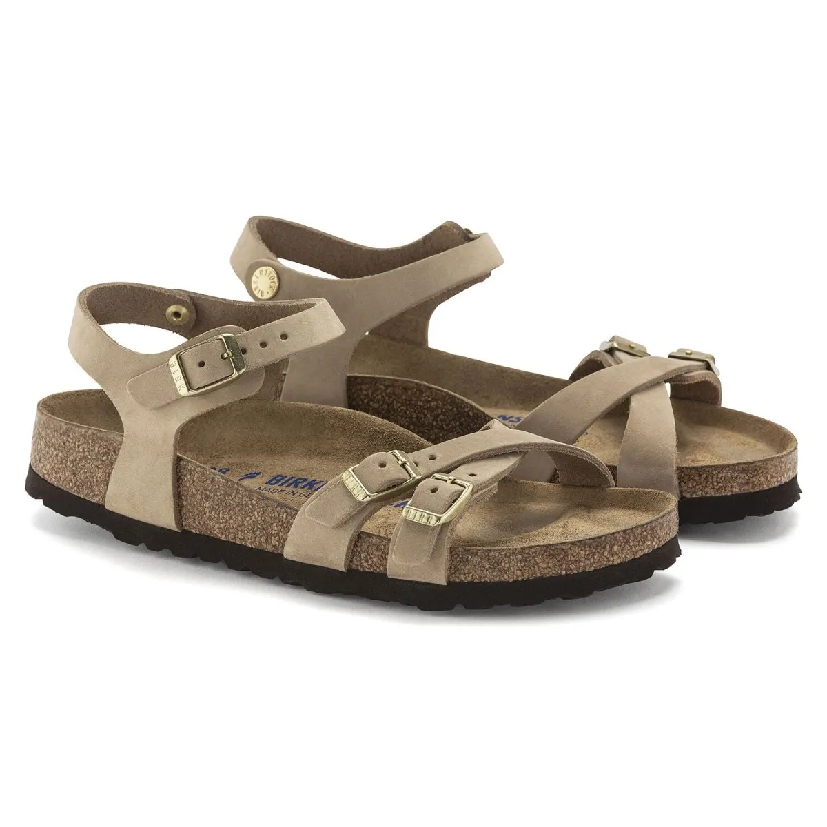 Birkenstock Women's Kumba Sandcastle Nubuck