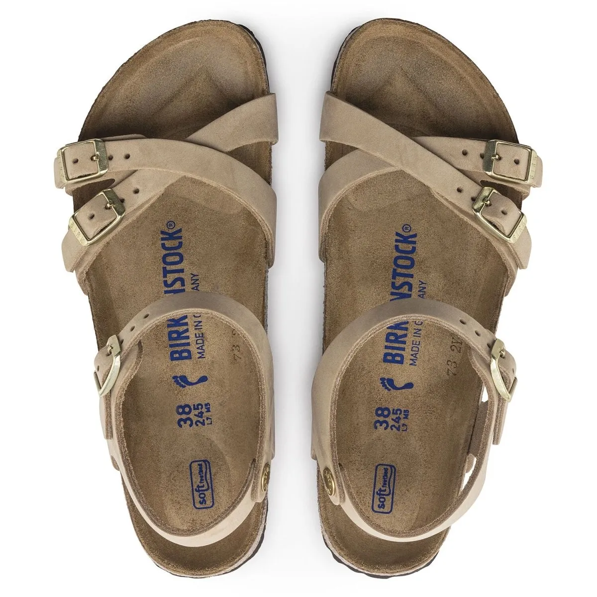 Birkenstock Women's Kumba Sandcastle Nubuck