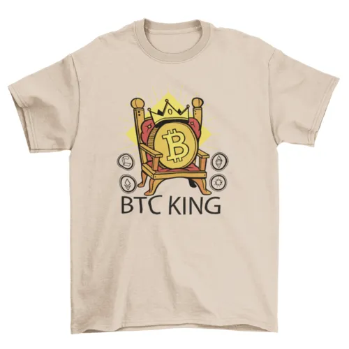 Bitcoin King t-shirt