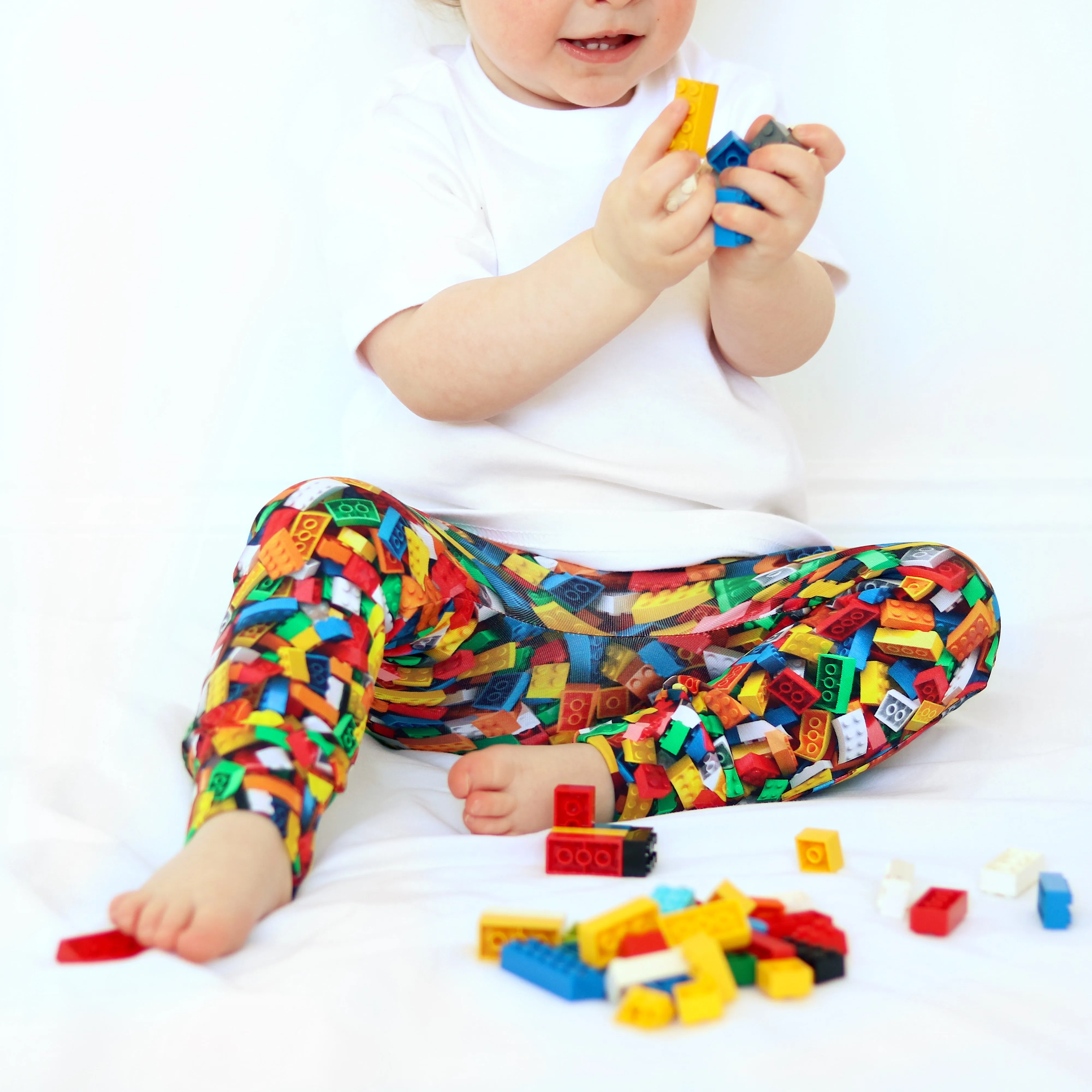 Brick print Child & Baby Leggings 0-9 Years