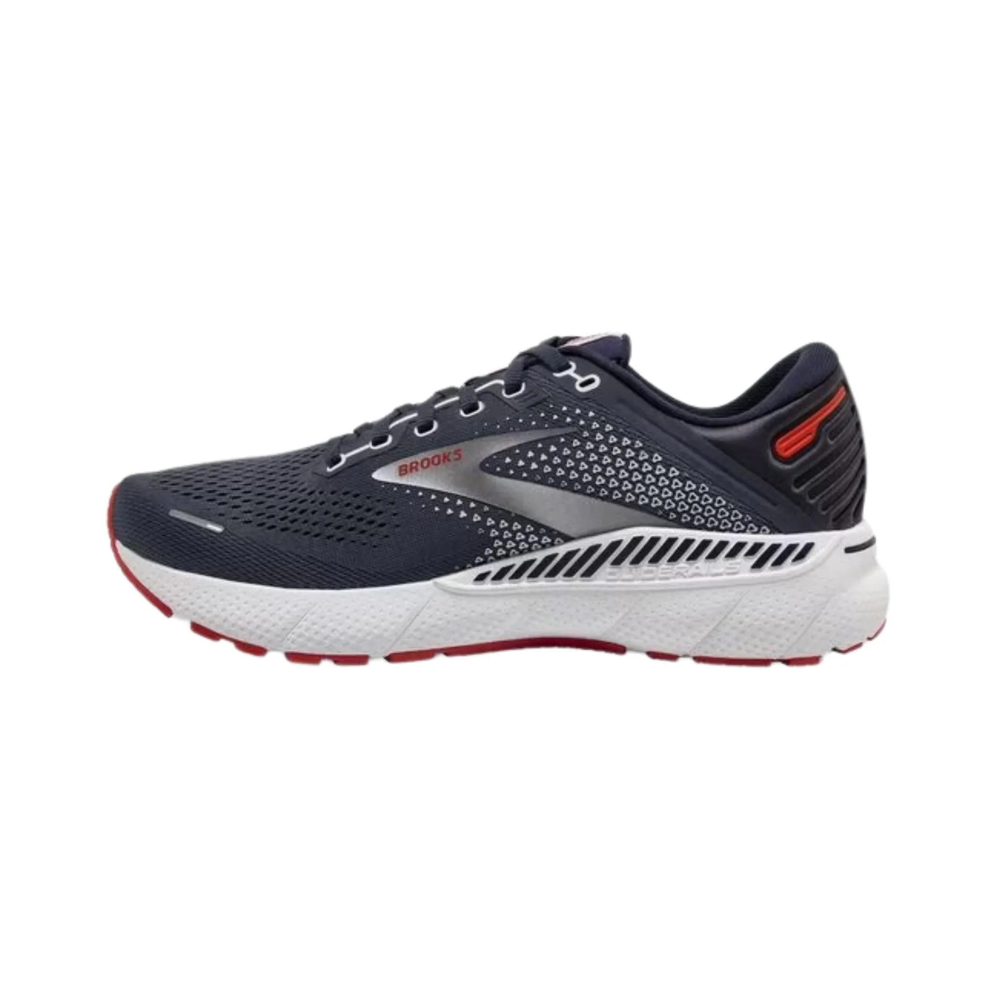 Brooks Men's Adrenaline GTS 22 Road Running Shoes - Peacoat/India Ink/Grenadine