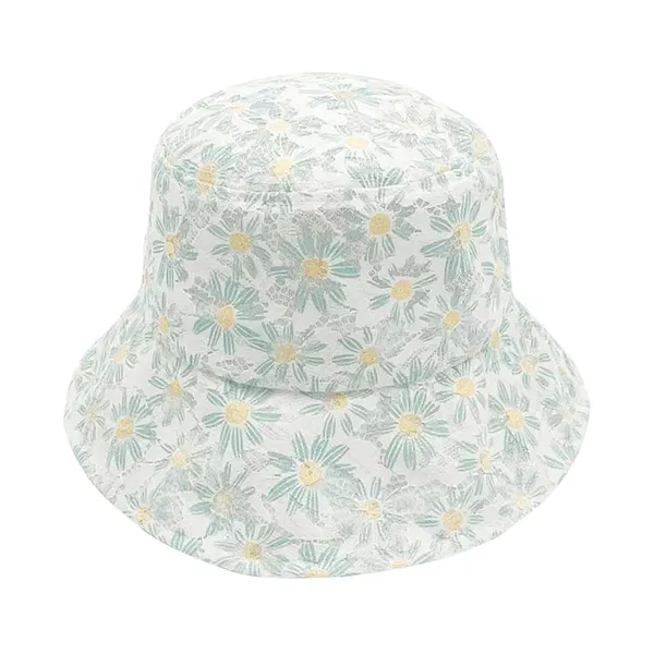 Bucket Hat - Lace Daisy Print