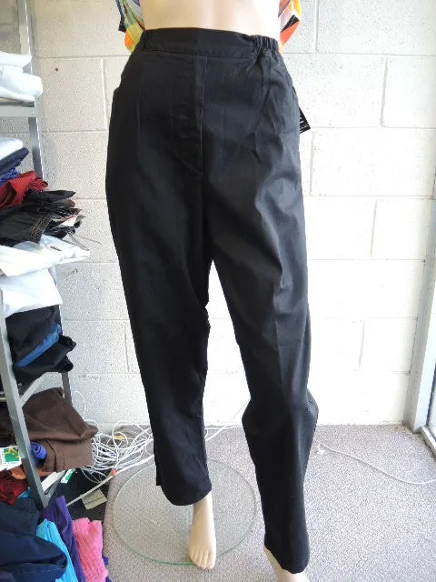 Cafe Stretch Drill Pants  (Black, Navy, Sand & Purple)