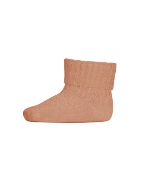 Canyon Sunset Cotton Rib Baby Socks