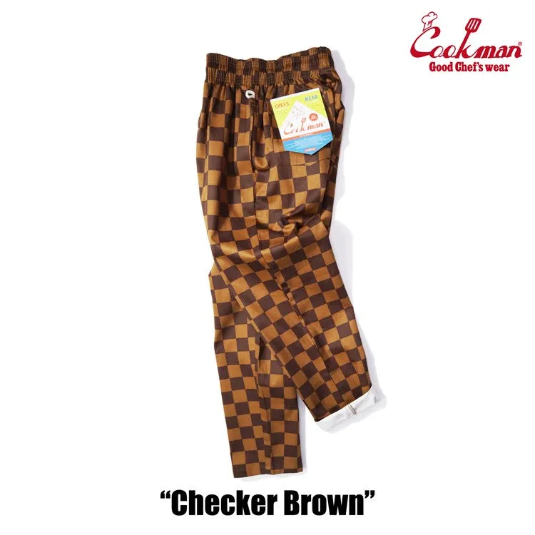 Cookman Chef Pants - Checker : Brown