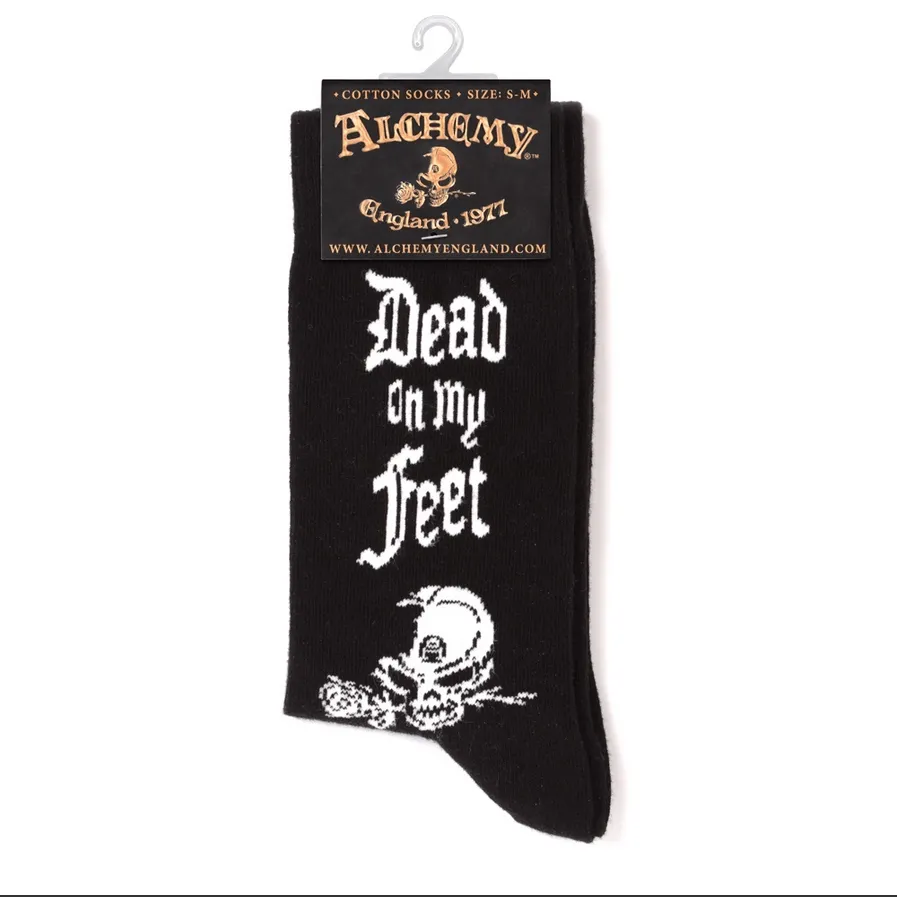 Dead On My Feet Socks