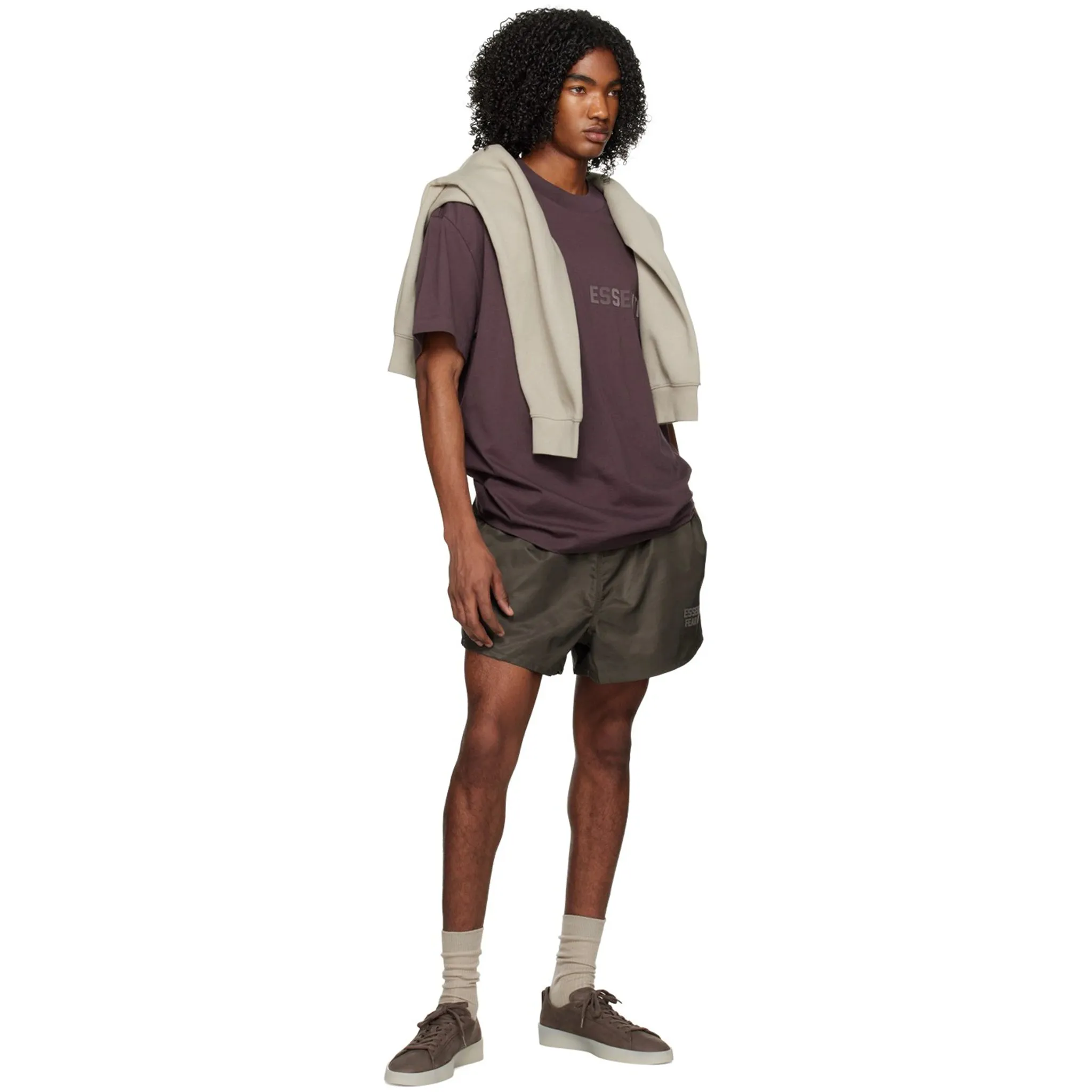 Fear of God Essentials SS Plum T Shirt (SS23)