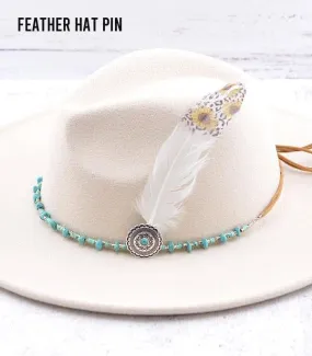 HAT FEATHER PIN