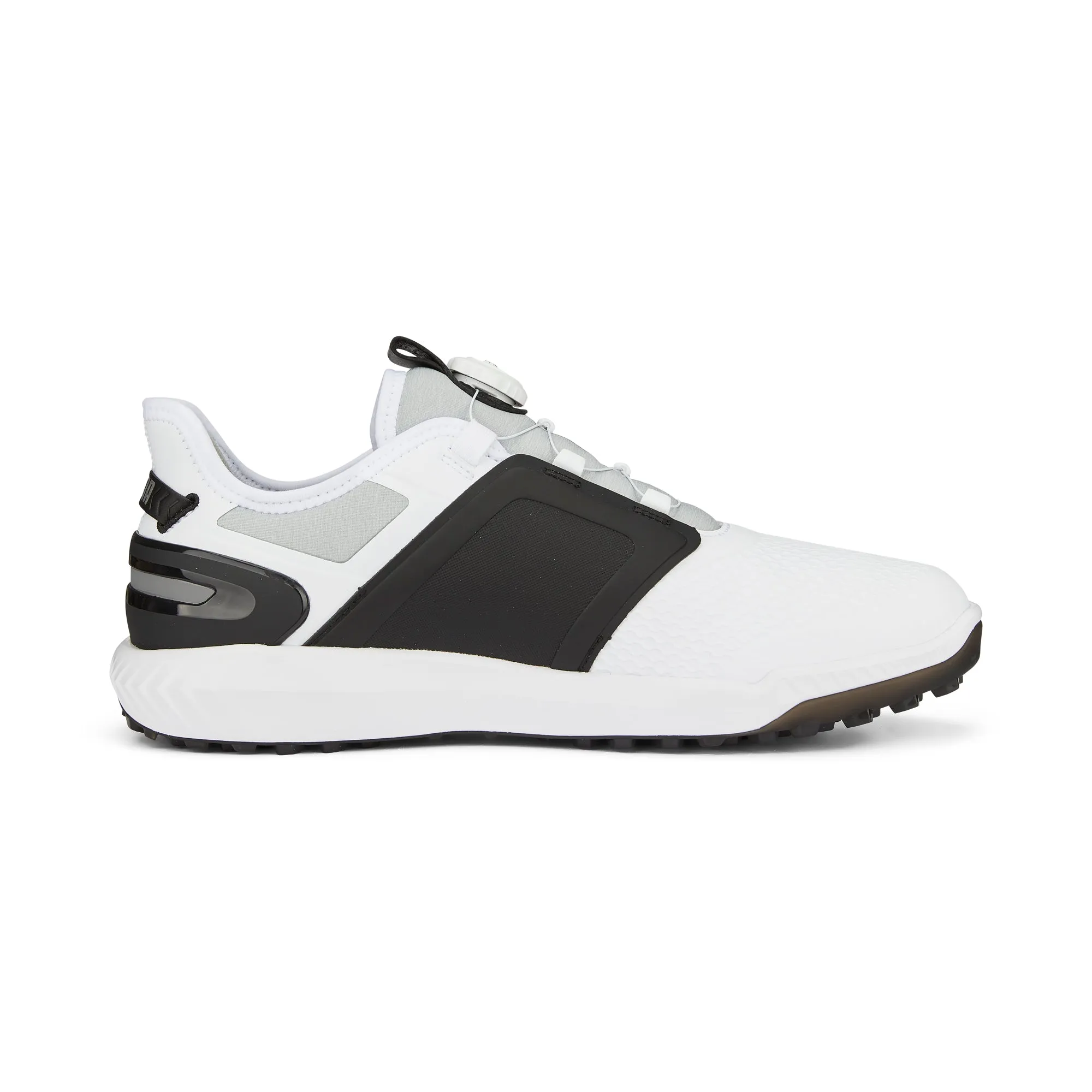 IGNITE ELEVATE DISC Spikeless Golf Shoes | Puma White / Puma Silver / High Rise