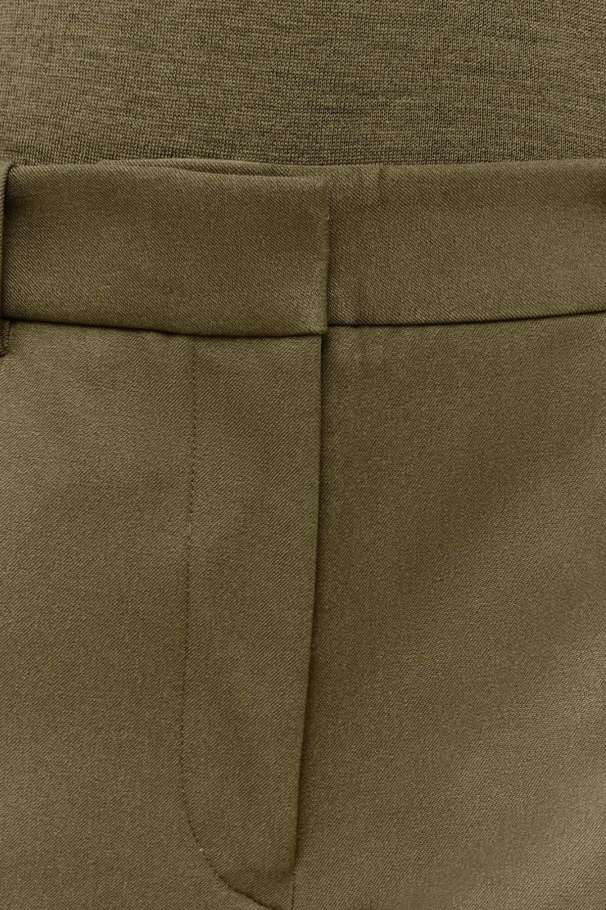 Joseph Stretch Tafira Pant - Dark Olive