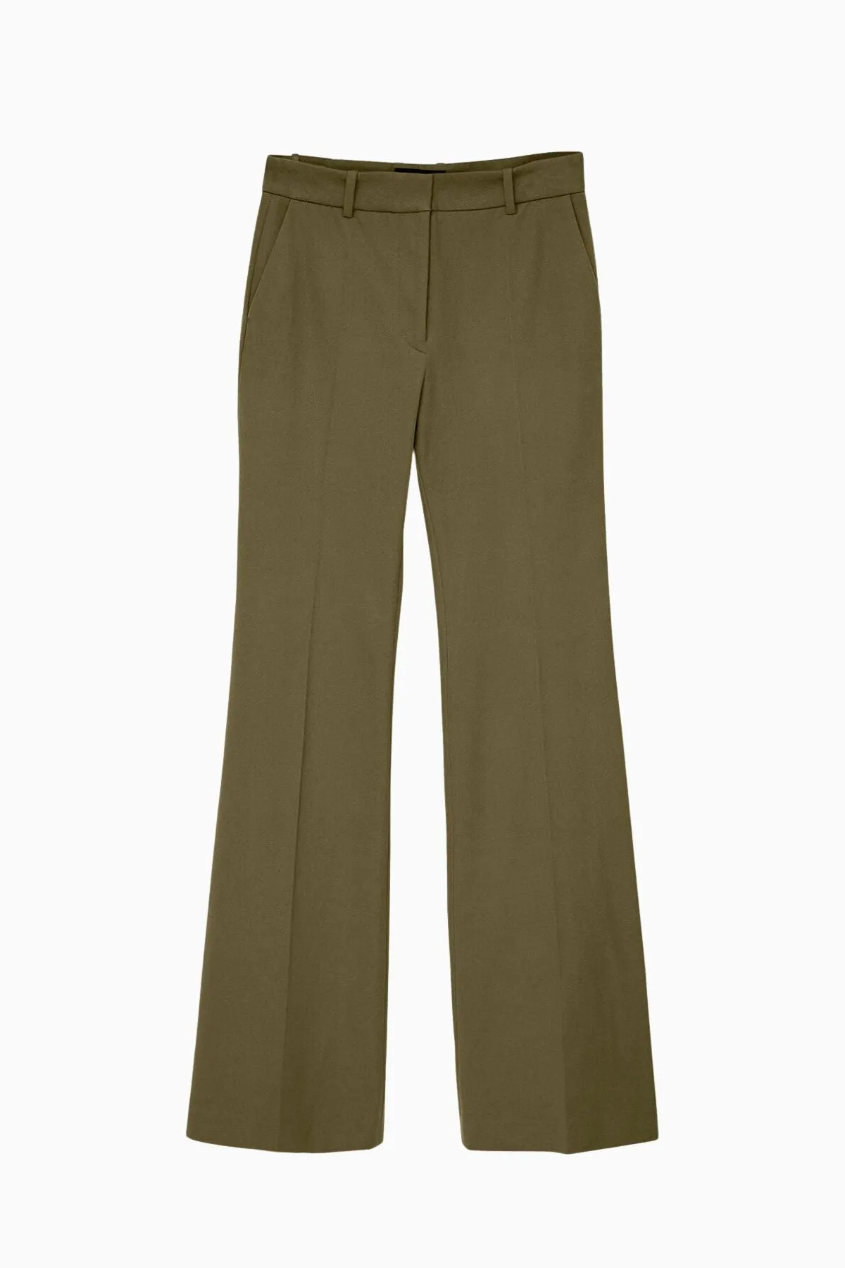 Joseph Stretch Tafira Pant - Dark Olive