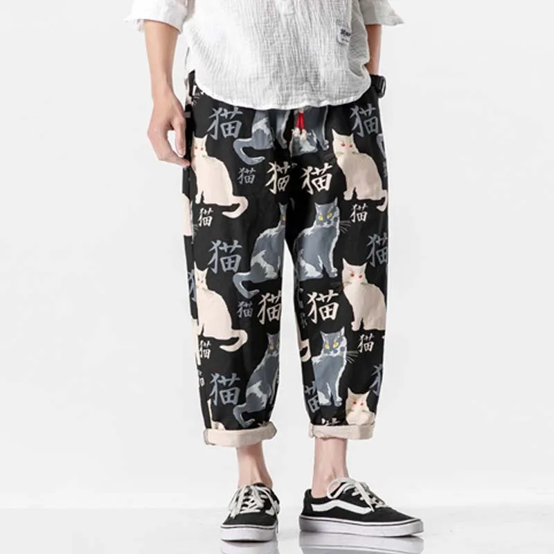 Kawai Neko Pants