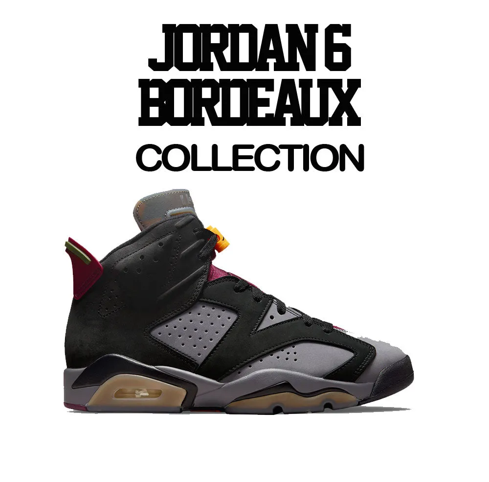 Kids Bordeaux 6 Shirt - Fresh Kicks - Black