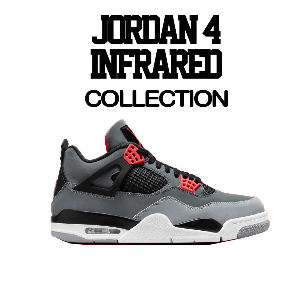 Kids Infrared 4 Shirt - Cash Row - Black