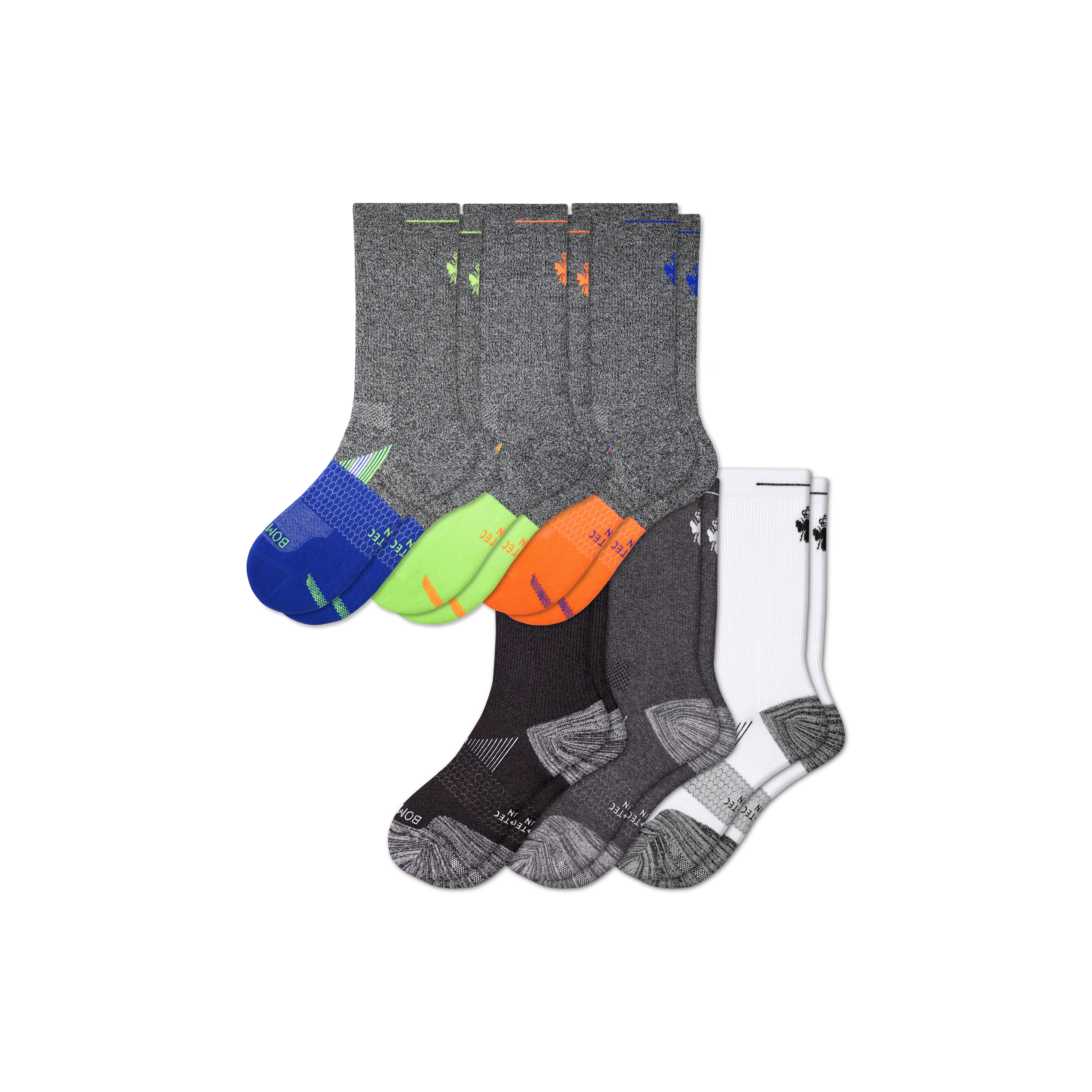 Men's Running Calf Sock 6-Pack