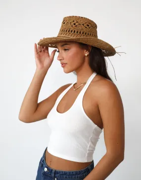 Mia Cowboy Hat (Caramel)