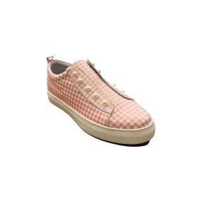 Pearla Pink Tartan Sneaker