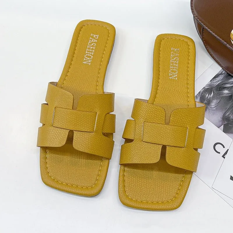 PU Leather Bunion Sandals