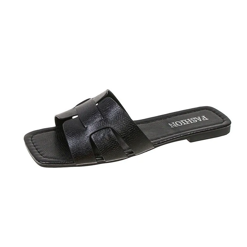 PU Leather Bunion Sandals