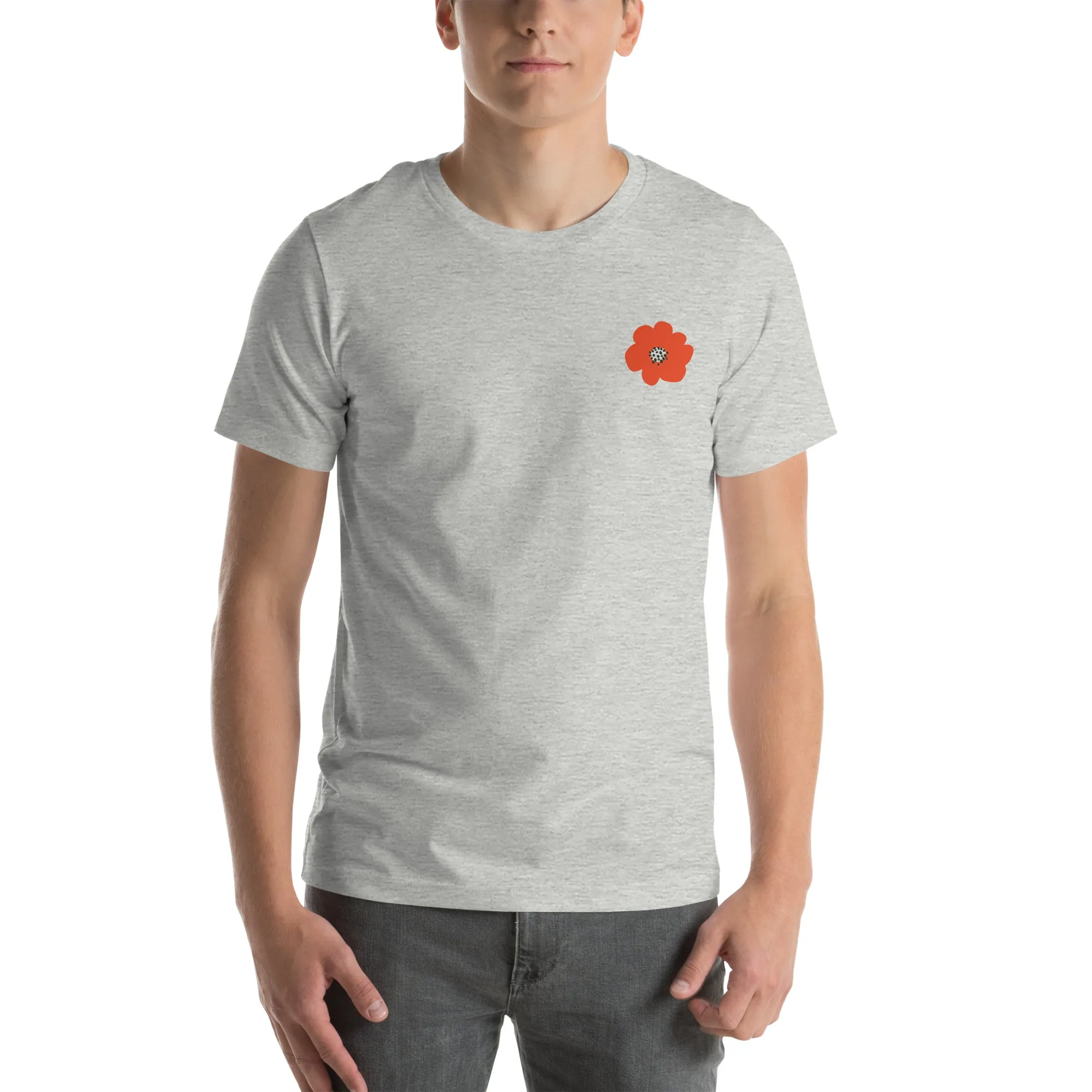 Red Flower Unisex T-Shirt