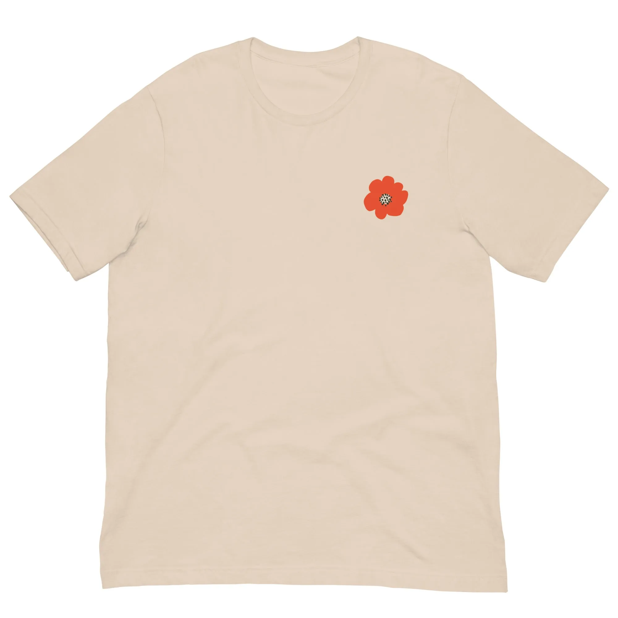 Red Flower Unisex T-Shirt