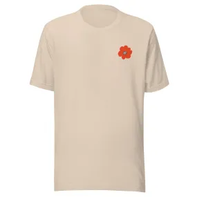 Red Flower Unisex T-Shirt