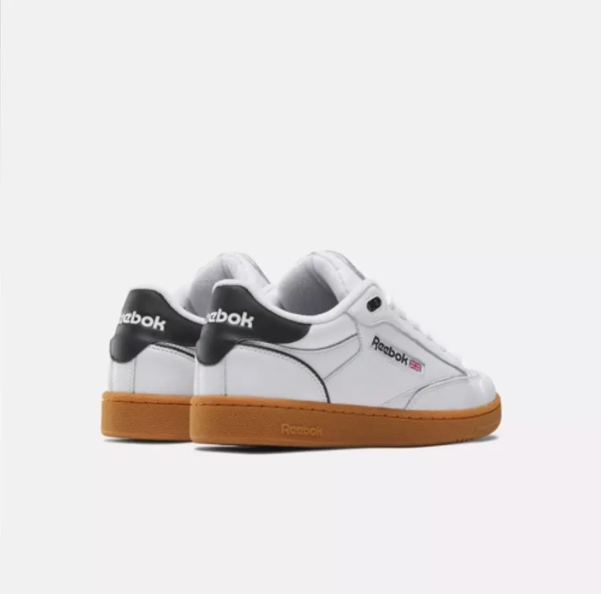 Reebok Club C Bulc (Footwear White/Black/Rubber Gum-03)