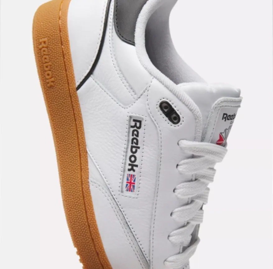 Reebok Club C Bulc (Footwear White/Black/Rubber Gum-03)