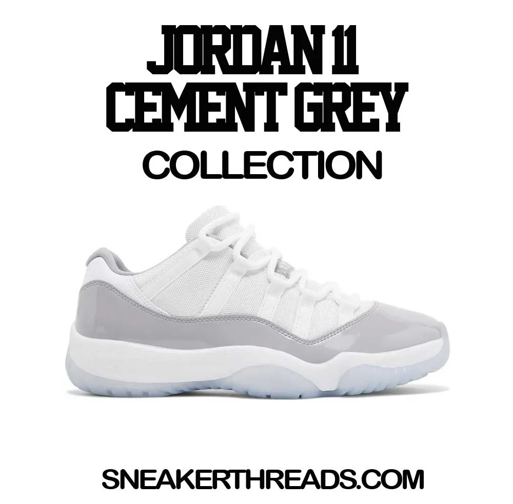 Retro 11 Cement Grey Shirt - Icy Bear