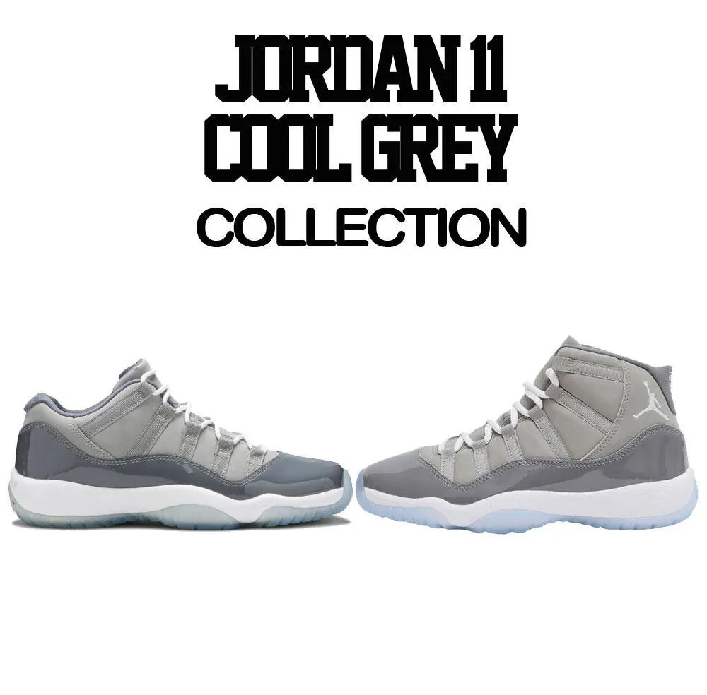 Retro 11 Cool Grey Shirt - Big S