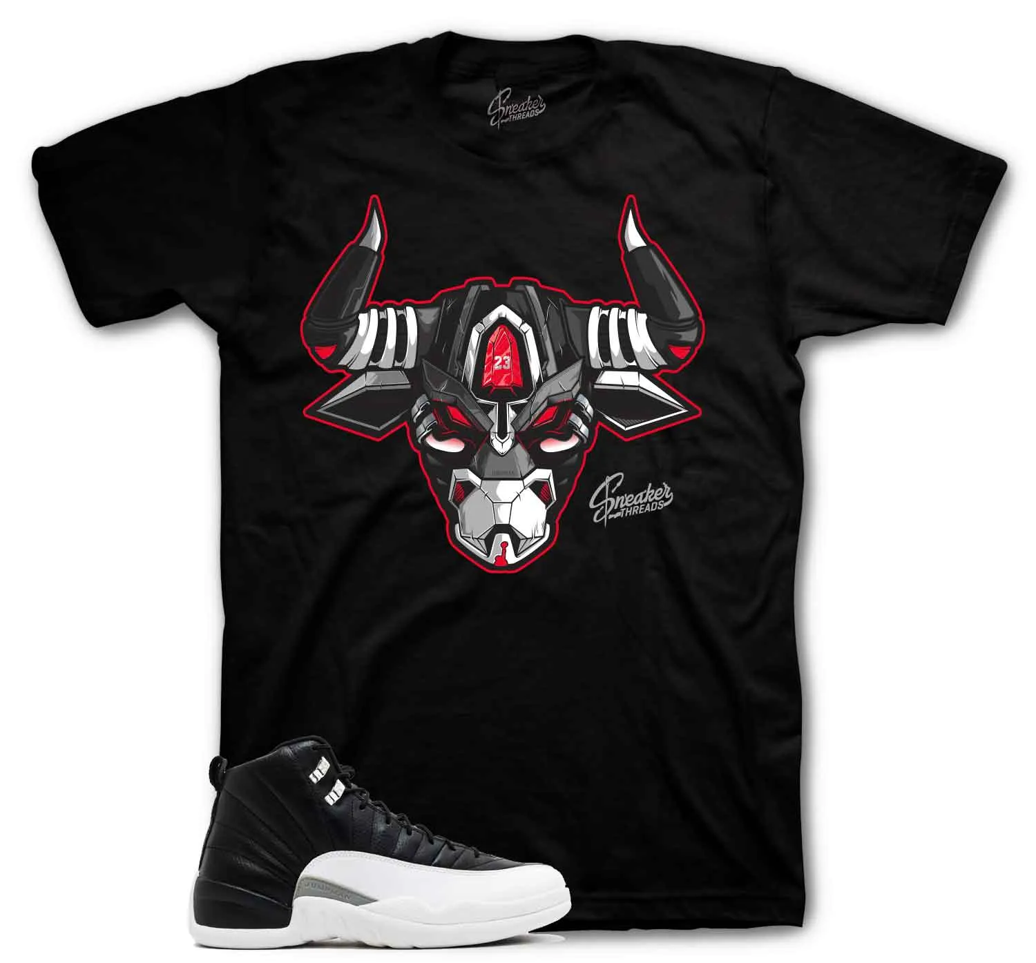 Retro 12 Playoff War Face Shirt