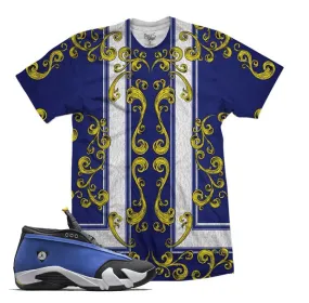 Retro 14 Low Laney Shirt - Verlaney - Blue