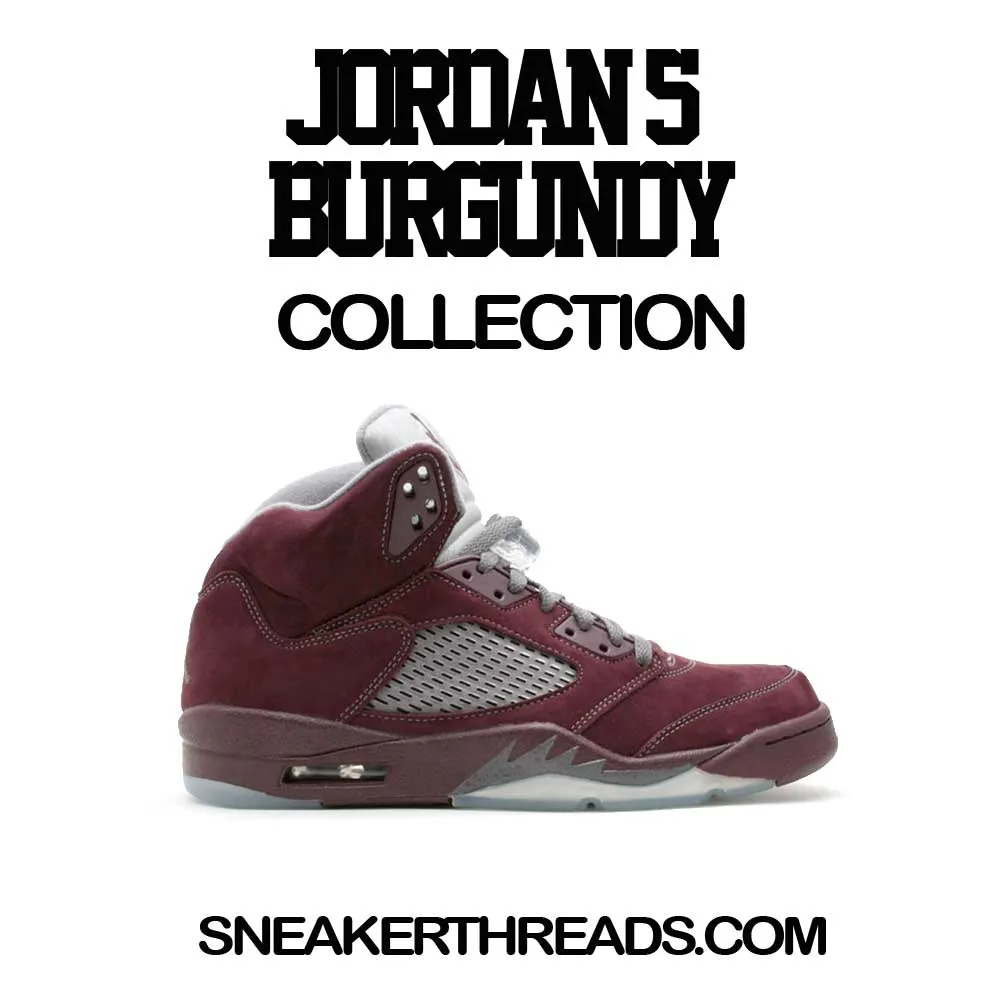 Retro 5 Burgundy Shirt - Fresh & Klean - Burgundy