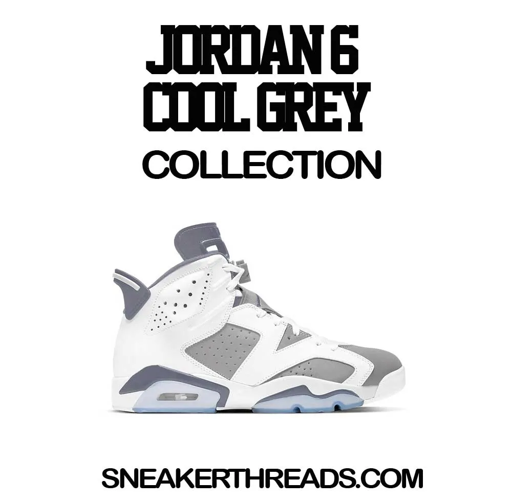 Retro 6 Cool Grey Shirt - DPE Gods - Black