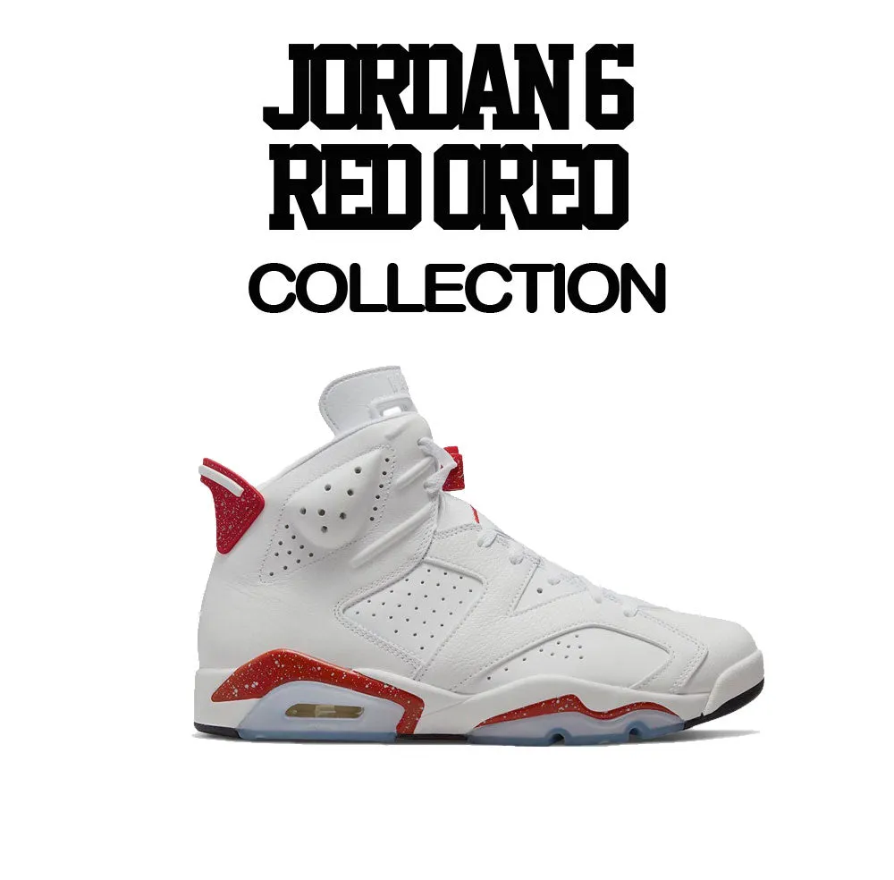 Retro 6 Red Cement ST Cookie Shirt