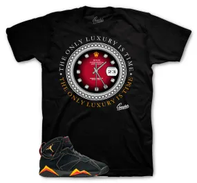 Retro 7 Citrus Shirt - Rolie Time - Black