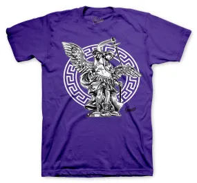 Retro 7 Flint Grey Shirt - St. Michael - Purple