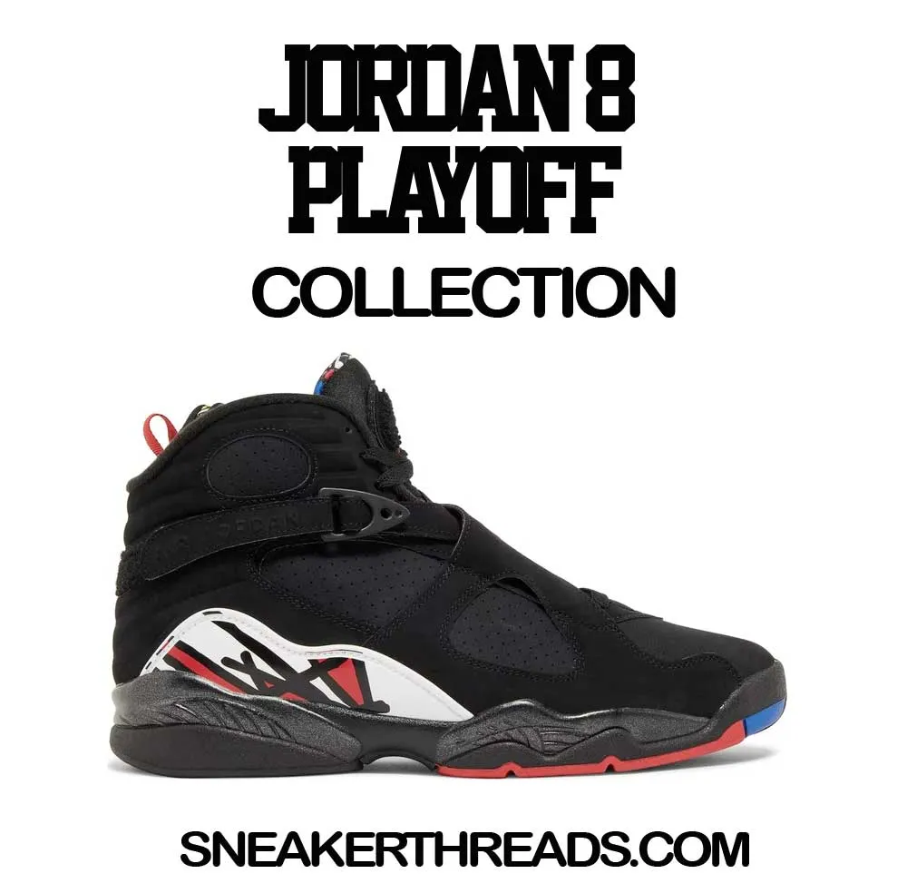 Retro 8 Playoffs Shirt - Fresh & Krispy - Black