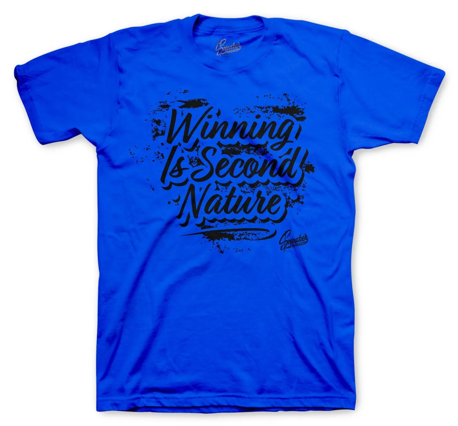 Retro 9 Racer Blue Shirt - Second Nature - Royal