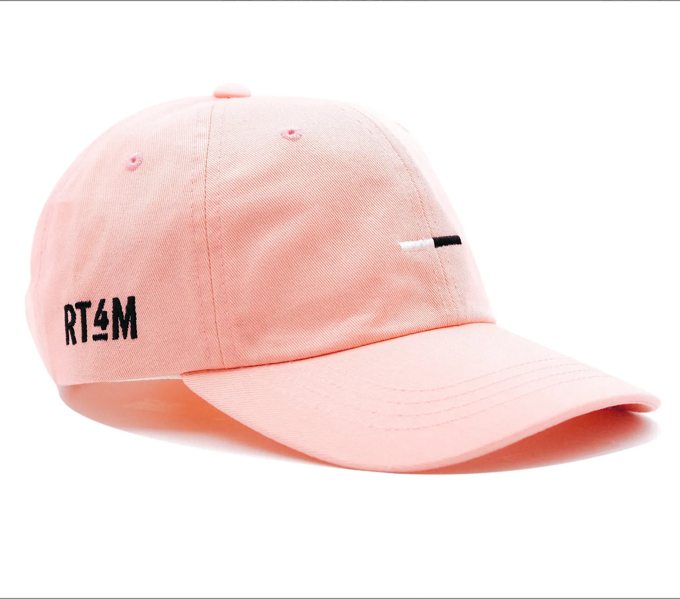 RT4M Pink Bar Logo Dad Hat