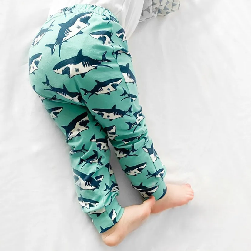 Shark print Child & Baby Leggings 0-6 Years