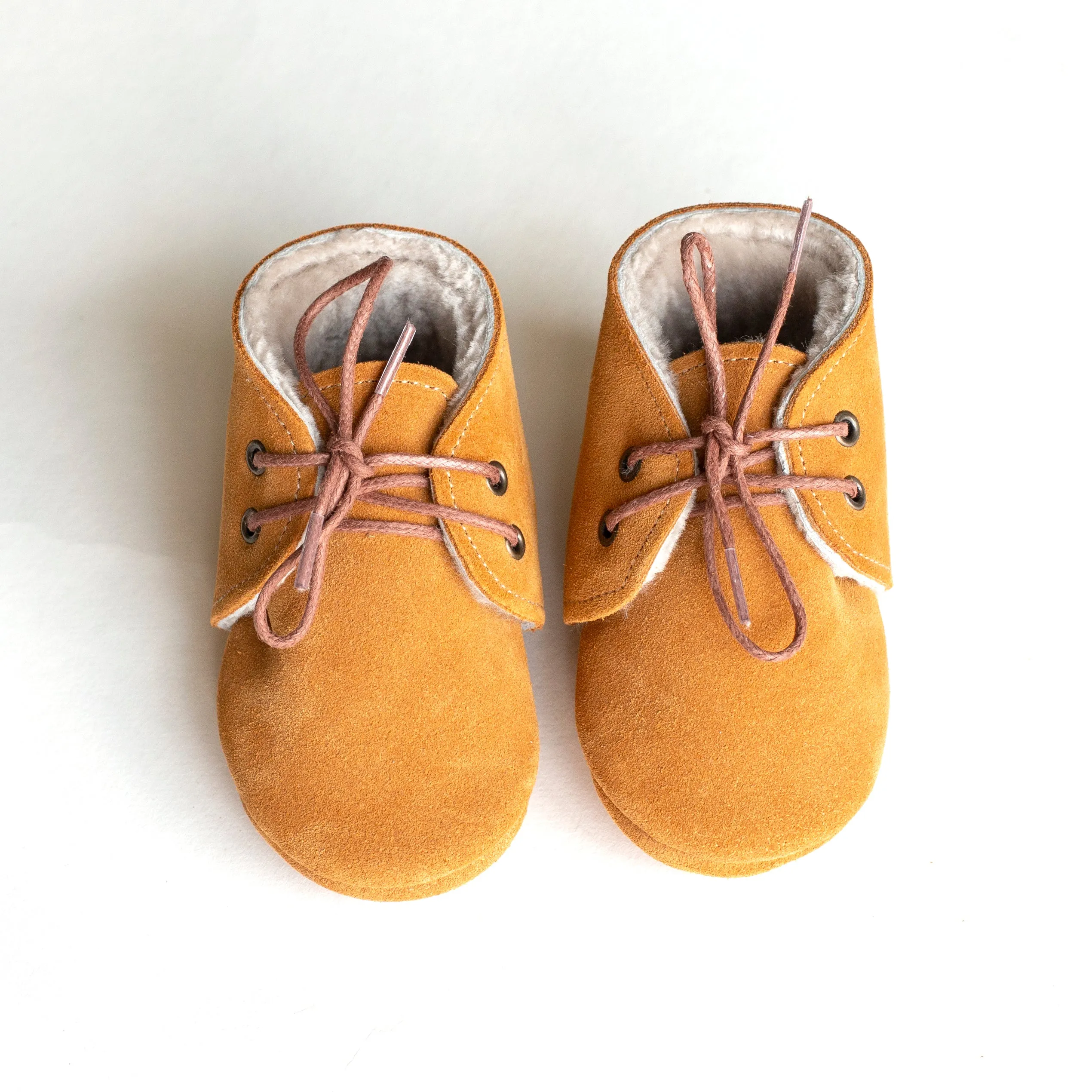 Suede winter toddler shoes