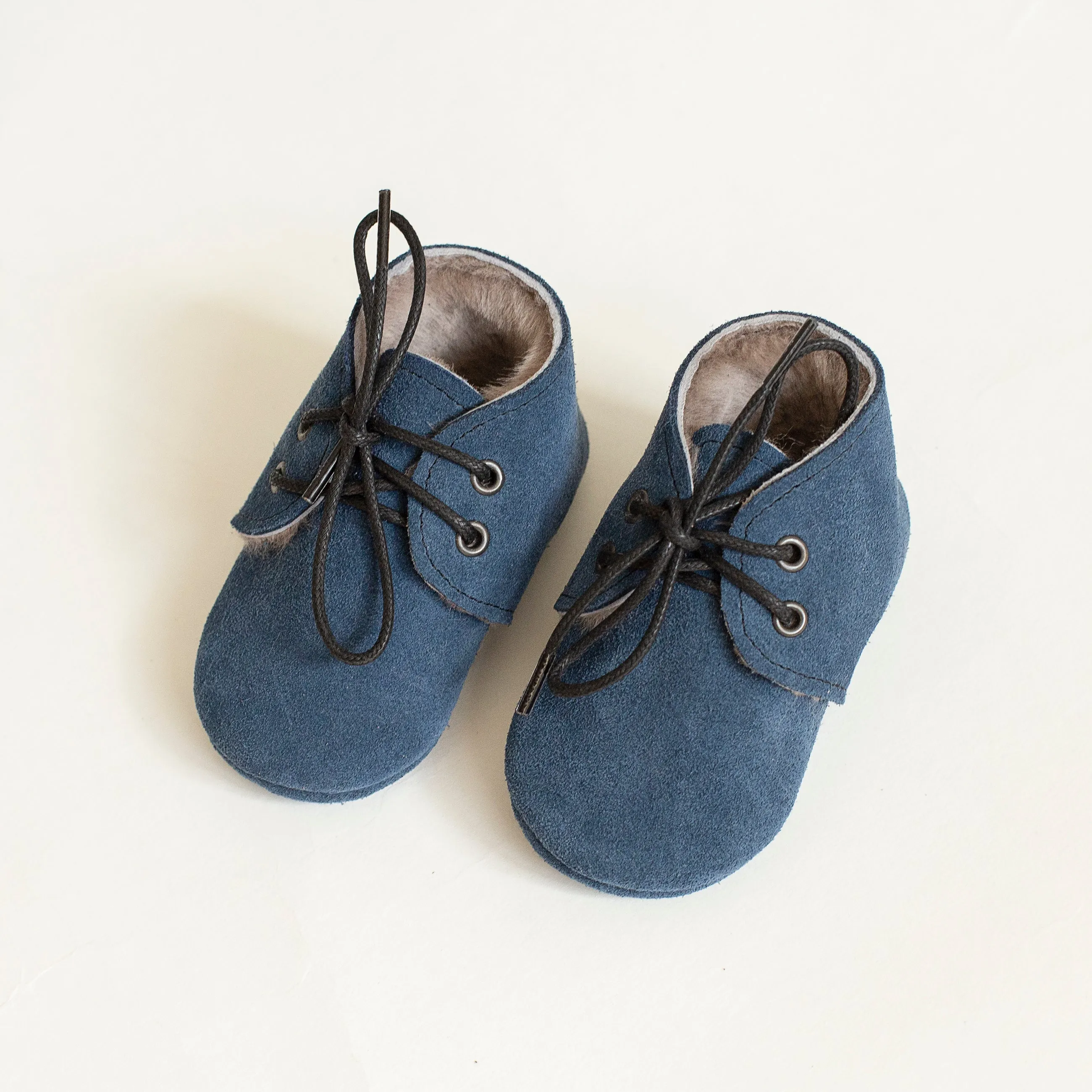 Suede winter toddler shoes