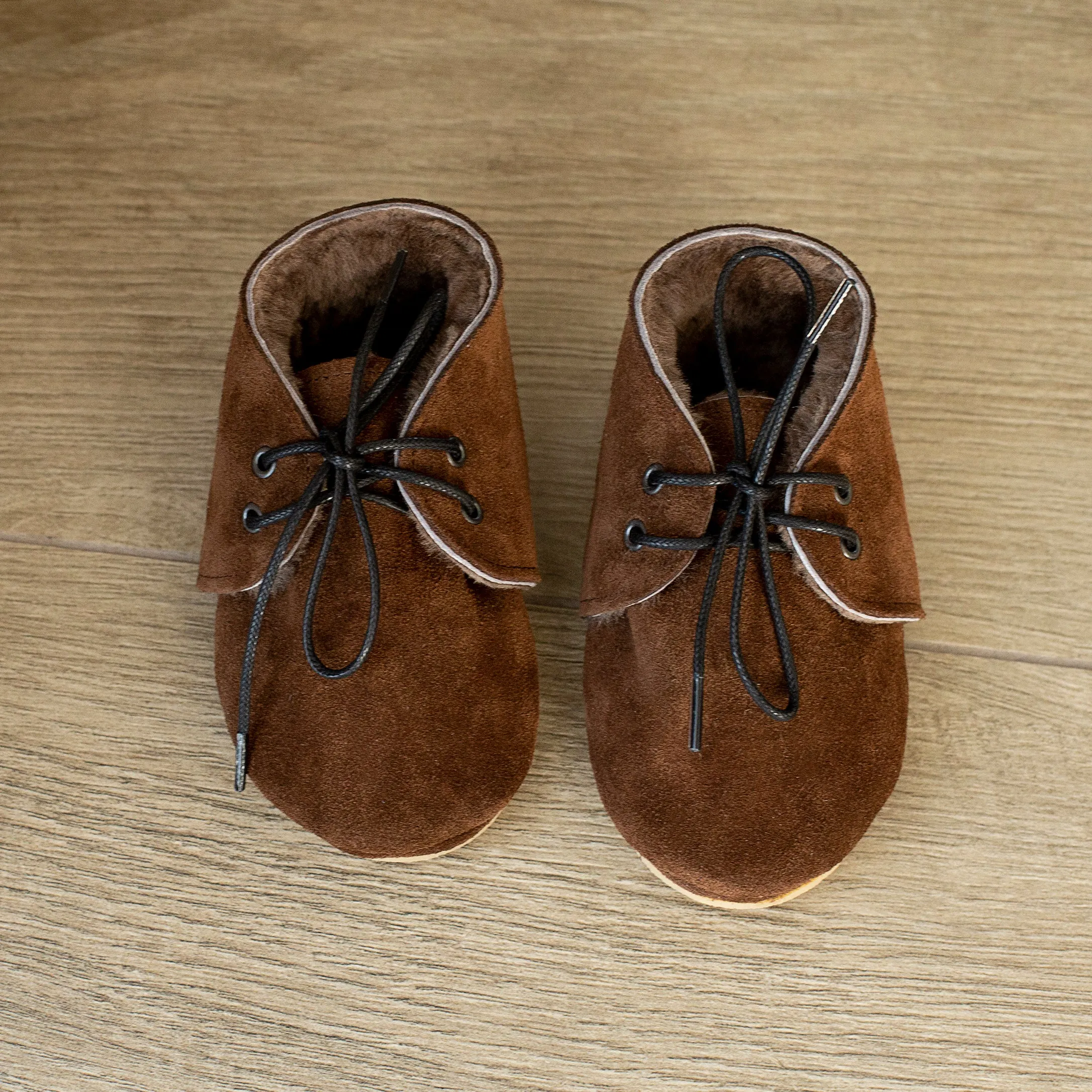 Suede winter toddler shoes