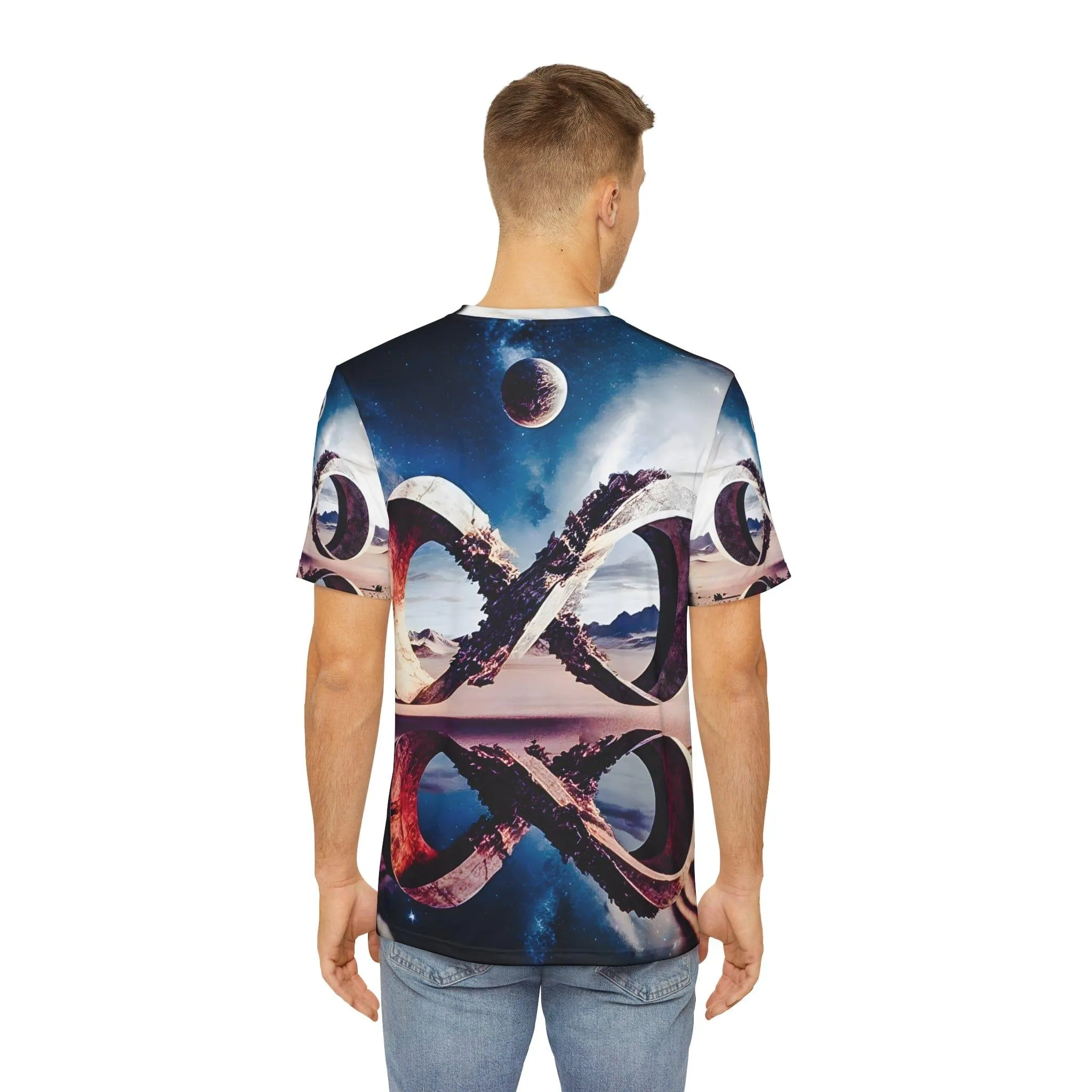 Surreal Infinite Possibilities - All Over Print (AOP) / Sublimation Design - Digital AI Art T-Shirt for Street or Festival Wear