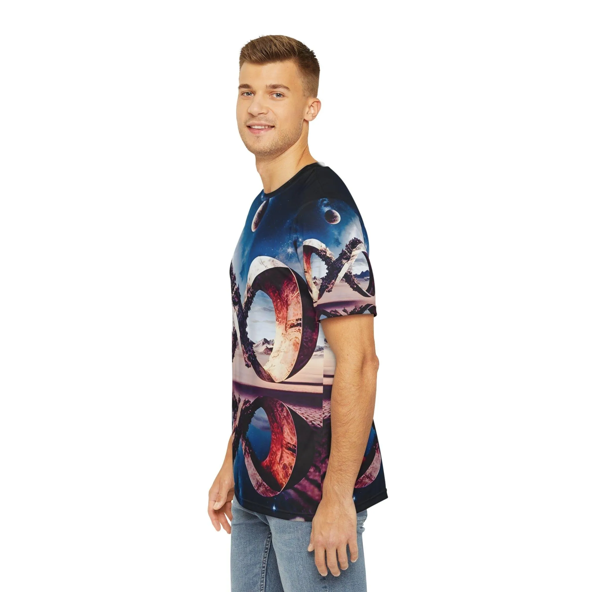 Surreal Infinite Possibilities - All Over Print (AOP) / Sublimation Design - Digital AI Art T-Shirt for Street or Festival Wear